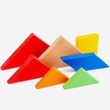 Legno montessori puzzle usato  Spedire a Italy