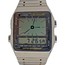relogio casio prata vintage comprar usado  Brasil 