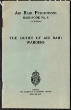 Air raid precautions for sale  DUNDEE