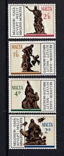 ESCULTURAS DE MALTA 1967 POR GAFA, BAUTISMO DE CRISTO MNH SG 385-388 SC 367-370 segunda mano  Embacar hacia Argentina