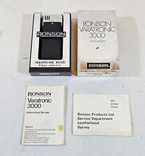 Vintage ronson varatronic for sale  NEW MILTON
