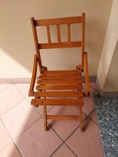 Sedia pieghevole campeggio usato  Bra