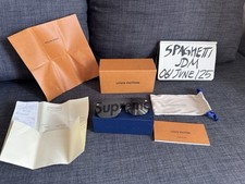 Supreme louis vuitton usato  Crema