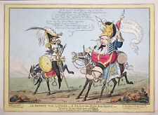 1823 George Cruikshank Luis XVIII Luis Antonio Bourbon Caricatura comprar usado  Enviando para Brazil