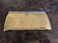 Bolsa de mão vintage bolsa clutch dourada para festa noturna comprar usado  Enviando para Brazil