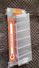 Copos de manteiga de amendoim Reese's loja display refrigerado vintage anos 90 marca Hi-Vis 19x7 polegadas comprar usado  Enviando para Brazil