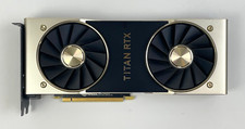 Placa de Vídeo Gráfica NVIDIA Titan RTX 24GB GDDR6 900-1G150-2500-000 PCIe 3.0 x16, usado comprar usado  Enviando para Brazil