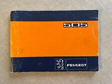 Carnet entretien peugeot d'occasion  Mouvaux