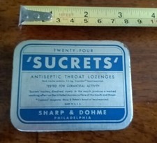Vintage sucrets throat for sale  Rochester