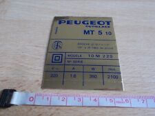 Autocollant peugeot outillage d'occasion  Toulon-