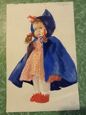 Tableau ancien gouache d'occasion Tableau ancien gouache d'occasion  Bressuire