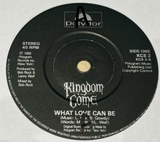 Kingdom Come – What Love Can Be 7" SINGLE 1988 POLYDOR HARD ROCK METAL comprar usado  Enviando para Brazil