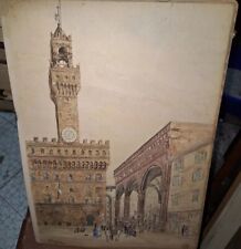 Acquarello antico firenze usato  Napoli