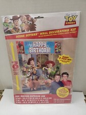 TOY STORY Scene Setter FELIZ ANIVERSÁRIO parede de festa BACKDROP Buzz Woody Jessie 6 pés comprar usado  Enviando para Brazil