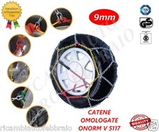 Catene neve 9mm usato  Caserta