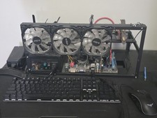 Usado, PC personalizado construção ASUS - Intel i7-3770, 32GB de RAM, ventiladores RGB, sem HDD/SSD, estojo minerador comprar usado  Enviando para Brazil