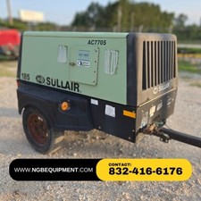Sullair 185cfm perkins for sale  Porter