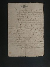 1677 filigrane généralité d'occasion  Le Thor