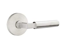 Usado, Conjunto de manequim de aço inoxidável EMTEK - 2 rosetas - S30002HSSS - Alavanca Hercules comprar usado  Enviando para Brazil