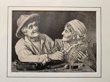 Stampa vintage xilografia usato  Bologna