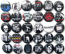 DISCHARGE Pin Button Badges Hear Nothing See Nothing Say Nothing Punk Rock Oi! comprar usado  Enviando para Brazil