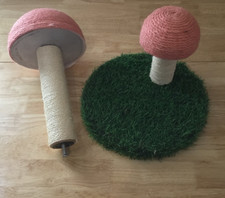 Mushroom cat scratching for sale  LONDON