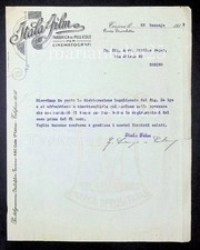 Lettera dattiloscritta carta usato  Capranica