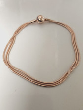 AUTÊNTICA PULSEIRA CORRENTE MULTI COBRA PANDORA MOMENTOS #589338C00-16 EUA TAMANHO 6,3" comprar usado  Enviando para Brazil