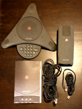 Sistema de audioconferência POLYCOM SoundStation 220V +módulo e cabos *INCOMPLETO* comprar usado  Enviando para Brazil