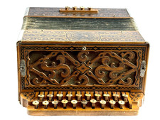 Acordeão antigo feito na Alemanha Hohner diatônico 29 chaves, botões de esfregão. Early  comprar usado Acordeão antigo feito na Alemanha Hohner diatônico 29 chaves, botões de esfregão. Early  comprar usado  Enviando para Brazil