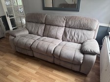 Grey suede leather for sale  ELLESMERE PORT