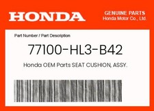 Honda genuine seat for sale  Christiansburg