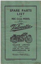 Velocette 350cc mac for sale  ALFRETON