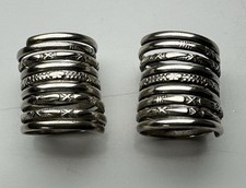 Silver toe rings for sale  TELFORD