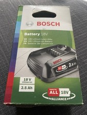 Bosch 18v battery for sale  PUDSEY