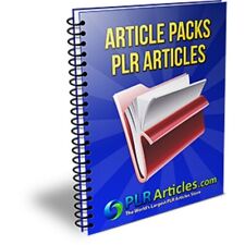 125 artículos PLR - versión HTML - listo para cargar en el sitio segunda mano  Embacar hacia Argentina