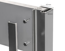 aluminum fence,  fence span, fence profile, Zaunprofil, profil ogrodzeniowy na sprzedaż  PL