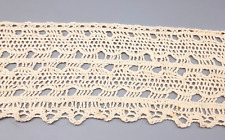 Vintage cream crochet for sale  HALSTEAD