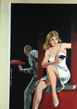 Jef wulf gouache d'occasion  Niort