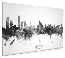 Liverpool skyline poster for sale  UK