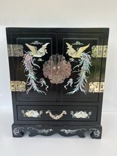 Vintage chinoiserie black for sale  SOLIHULL