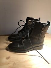 Stiefeletten zara leder gebraucht kaufen  Hamburg
