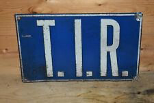 Altes blechschild transport gebraucht kaufen  Limbach-Oberfrohna