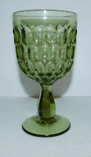 goblets green 4 glass for sale  Cedarville