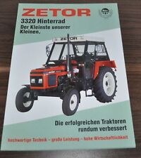 Zetor 3320 Tylne koło Ciągnik Specyfikacja Broszura Broszura Broszura na sprzedaż  PL
