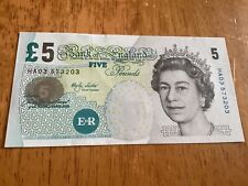 Bank england five for sale  ALVA