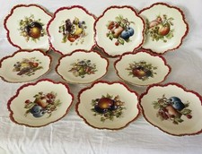 Assiettes dessert porcelaine d'occasion  Bourg-en-Bresse