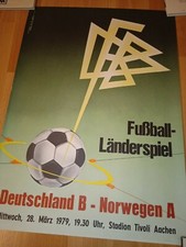 Plakat dfb länderspiel gebraucht kaufen  Laatzen