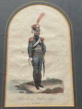 Rare gravure soldat d'occasion  Neuilly-Plaisance