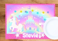Personalised children placemat for sale  MIRFIELD